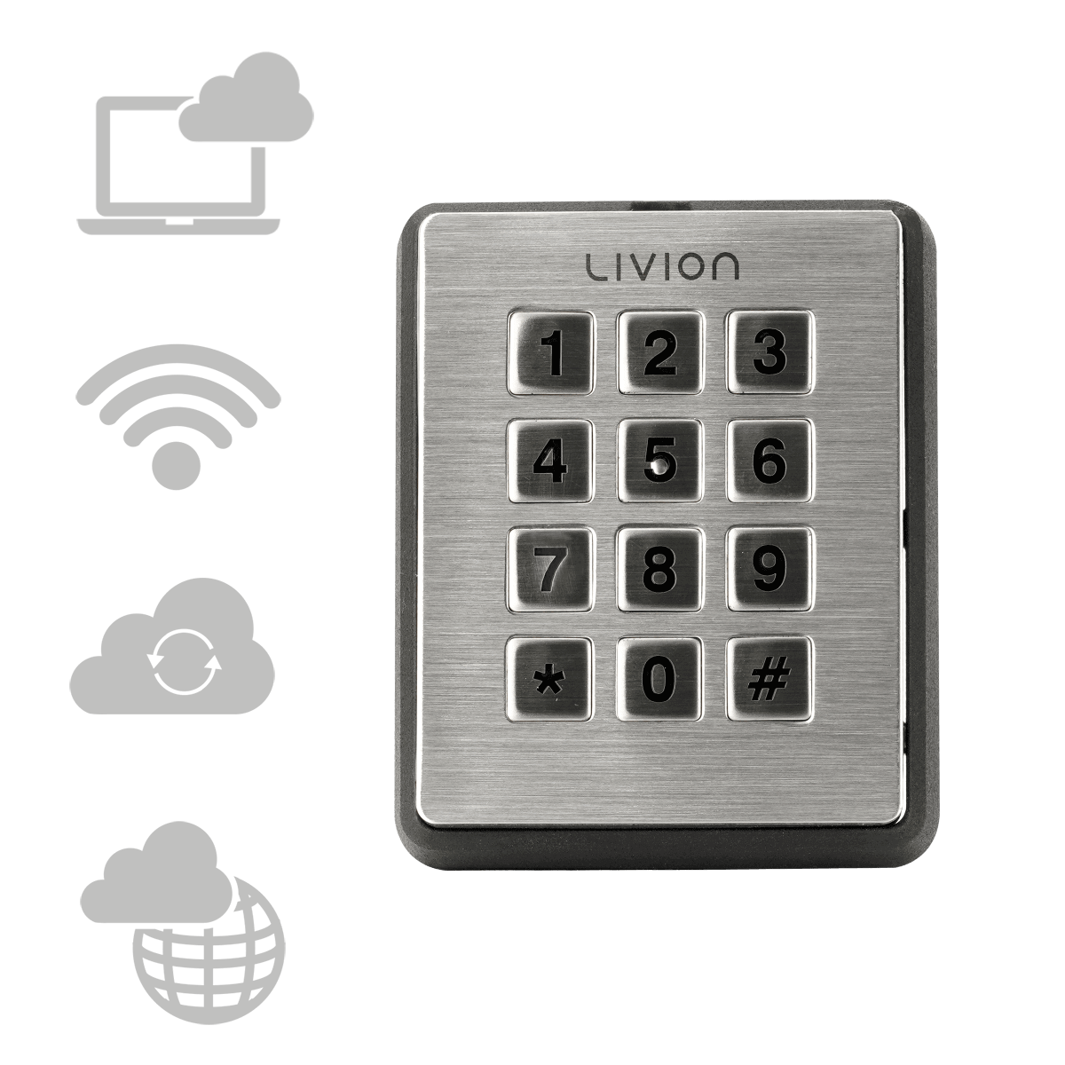LivionKeyPad mit Cloud-Lizenz